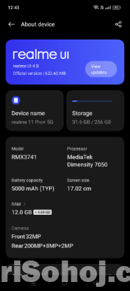 Realme 11 pro+